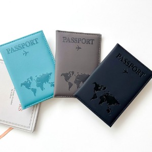 여권케이스 세계지도 지갑 패스포트 커버 케이스 파우치